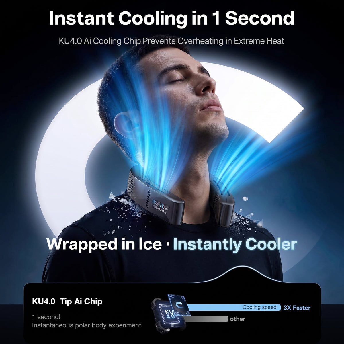 AeroFrost Cyber | AI Neck Air Conditioner