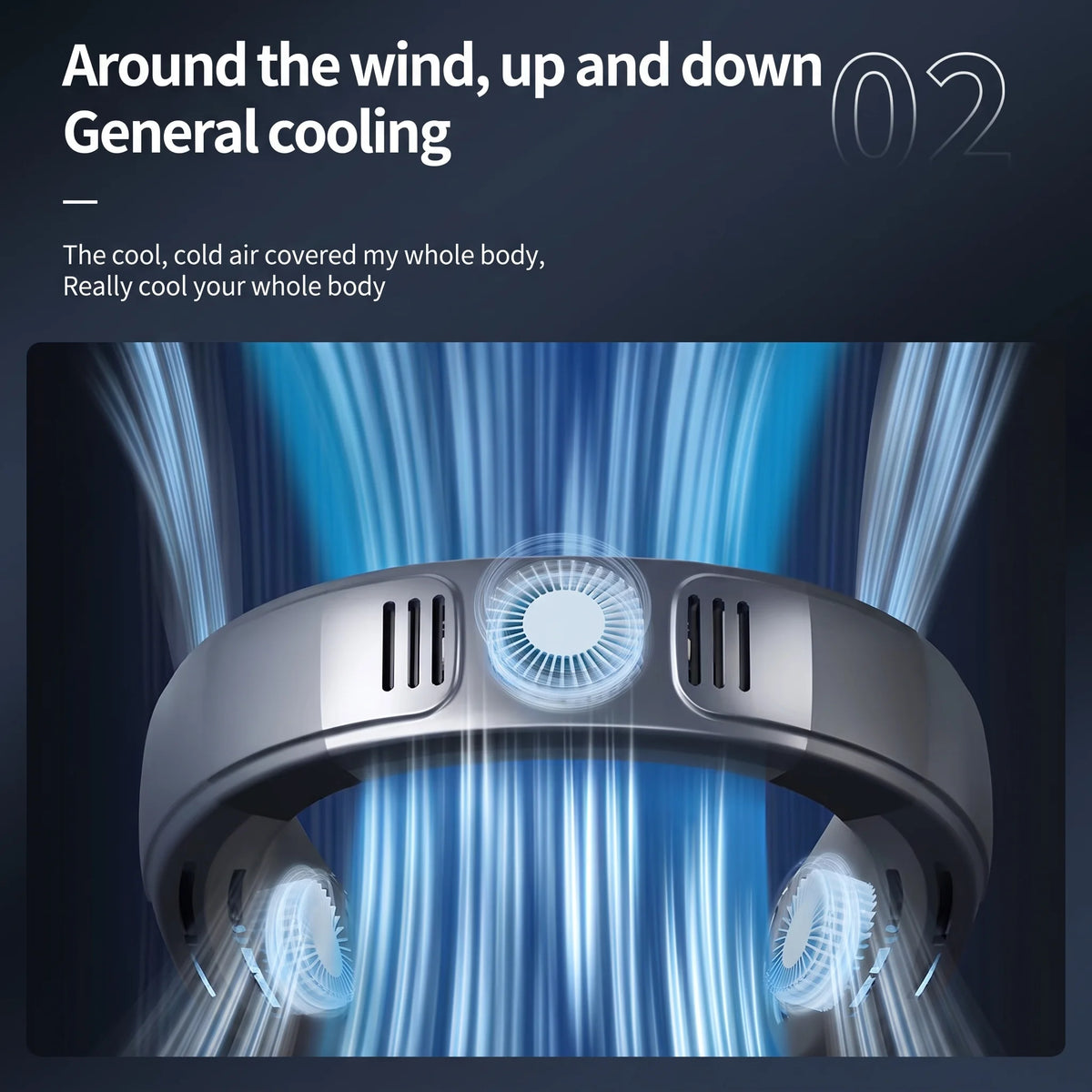 AeroFrost Halo | 360° Semiconductor Neck Cooler